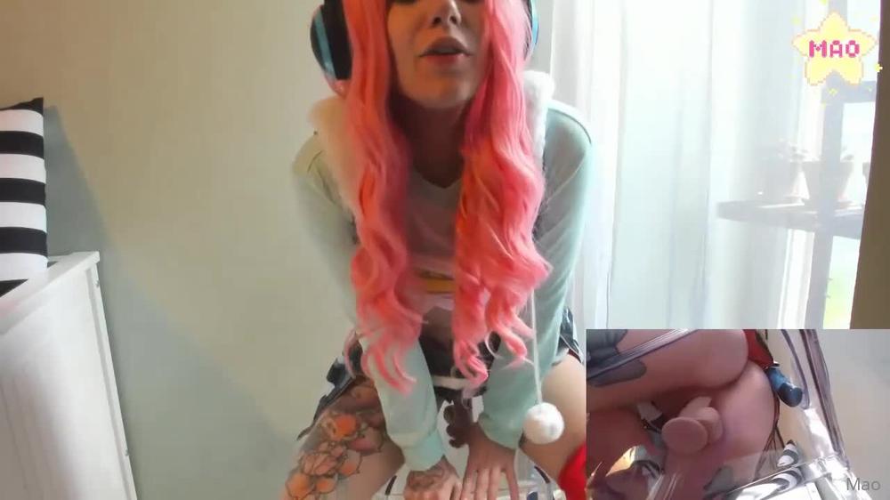 missmaosg 02 06 2020 384640374 Today's video deal was on my Super Sonico Bratty Jerk Off Instructions cosplay video  In i