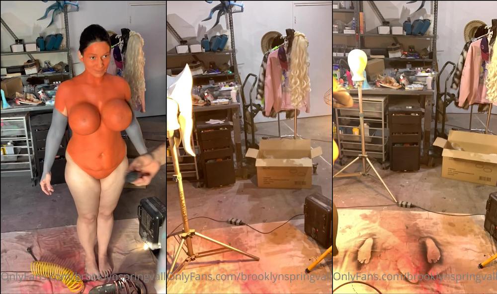 brooklynspringvalley 03 03 2021 2045794582 Hereâs a flashback to when I was getting my big jugs (among other things) painted for my