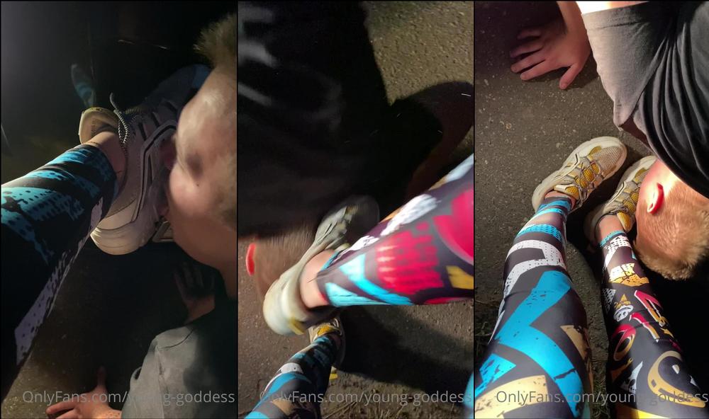 young goddess 02 10 2020 1004247093 you were born to worship my feet and lick the dirt off my shoes