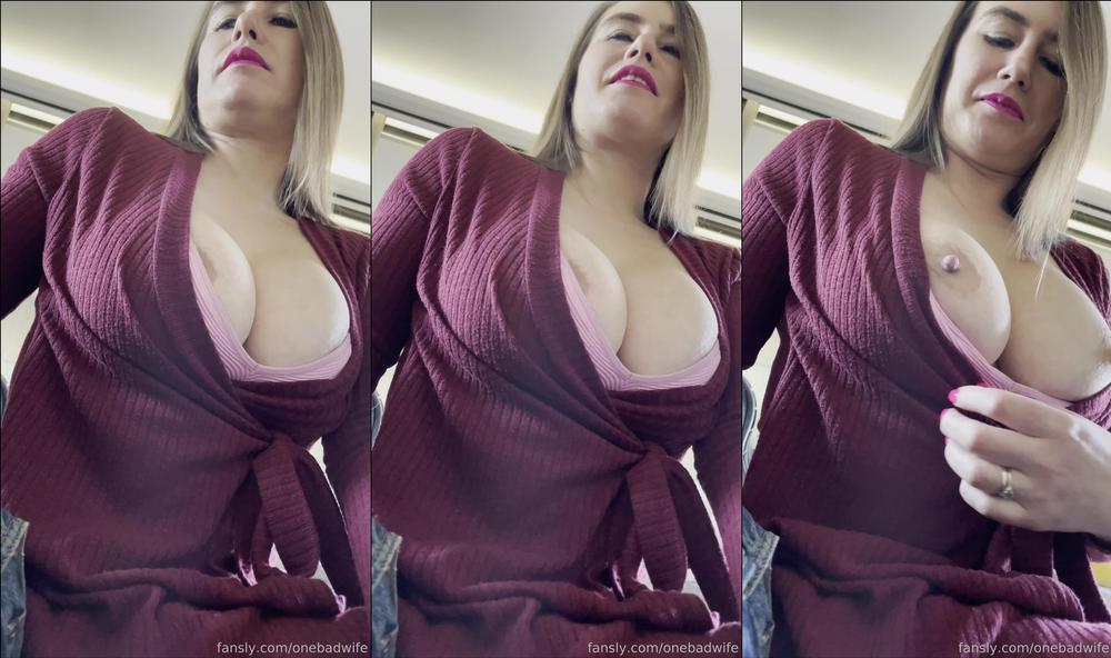 onebadwife 03 03 2022 355577663915565056 imagine you are laying there looking up at me and i am wanking you until you cum do you l
