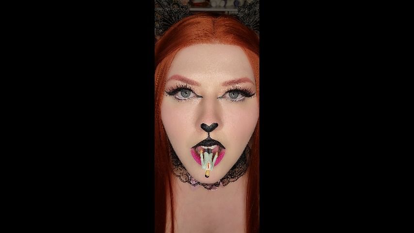 Ginger BBW Giantess Catgirl Vores tinies - March 25, 2022