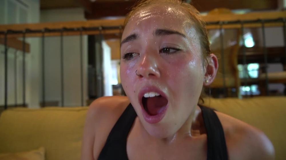 Dripping Sweat Face Close Up Orgasm