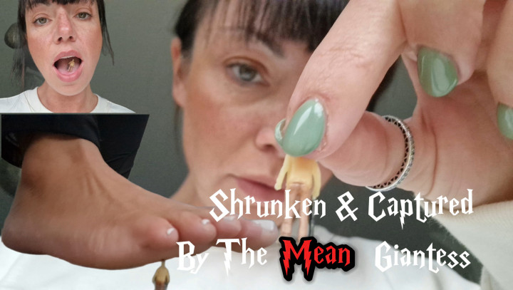 Trapped and Shrunken By The Mean Giantess - November 17, 2024