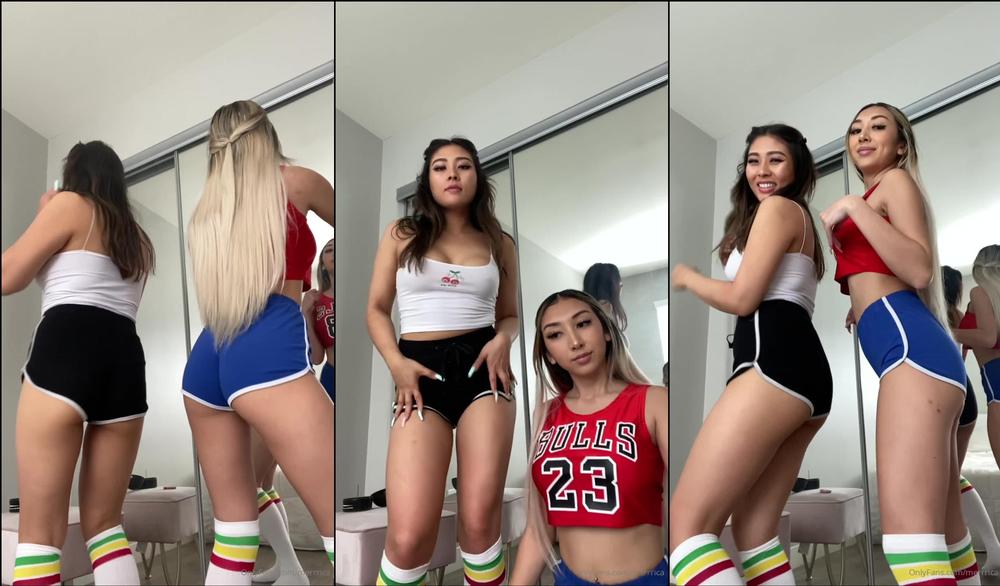 merrrica 11 04 2020 31182487 Quarantine twerkout sesh w my hottie roommate . LIKE 