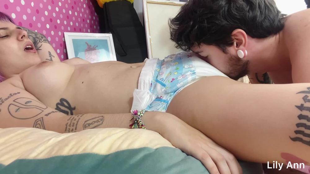 Wet Diaper Sex And Face Sitting And Bj