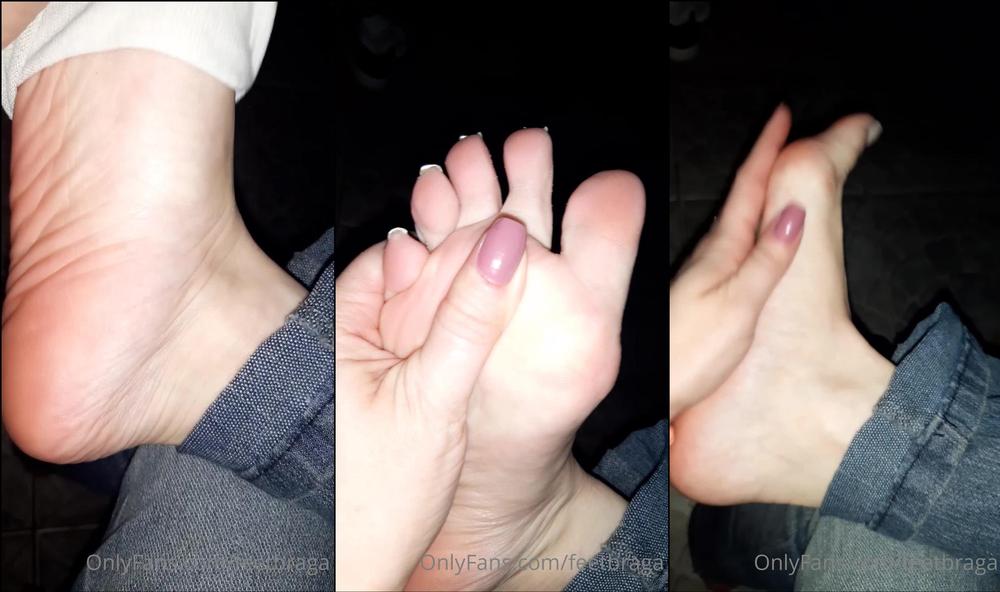 feetbraga 03 08 2020 640970921 taking off the socks after a whole day of tennis, they were very soft â¥ï¸
