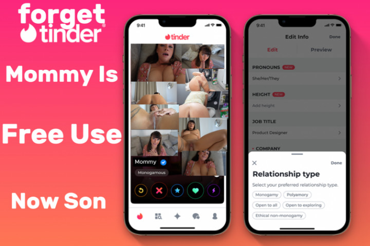 Forget Tinder, Mommy is Free Use Now step-Son! 4k - March 14, 2025