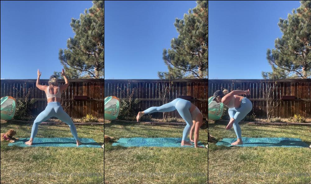 xxxvanessaxxx 232708748 2021 11 30 someone asked how my yoga practices are going skip to the last 5 seconds for a laugh as my dog tedd