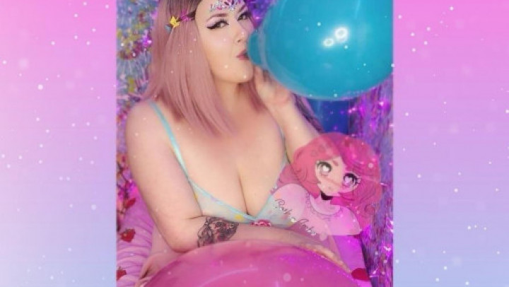 BBW blows balloons on banner loon - November 29, 2021