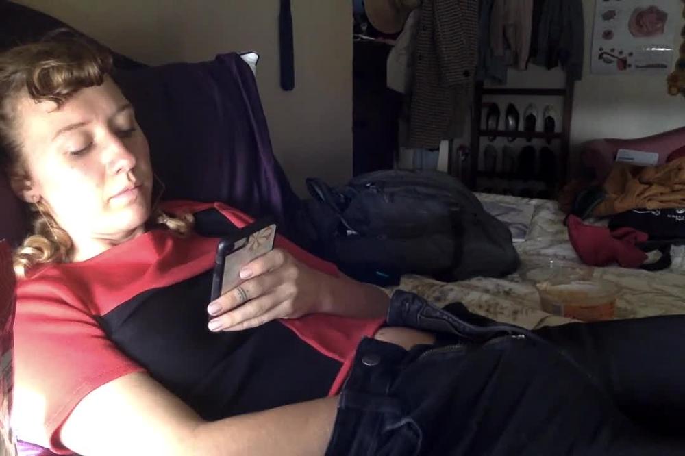 Ignoring You Rubbing My Clit In My Pants