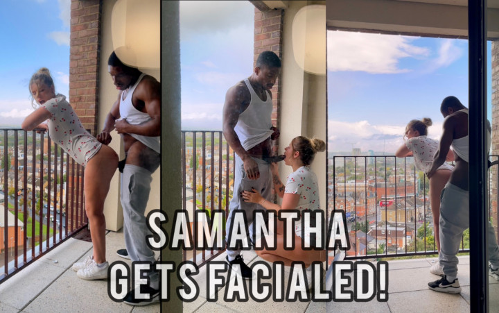 London Balcony Facial with Samantha