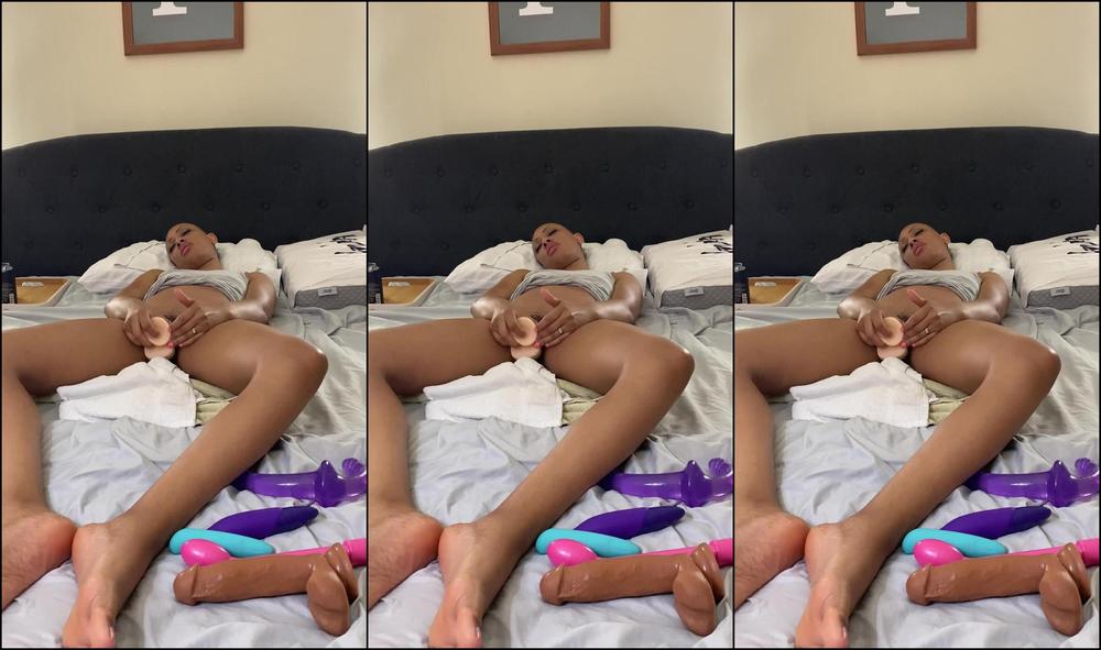 First Time Using Dildo