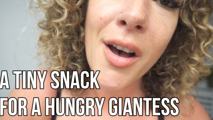 A Tiny Snack for a Hungry Giantess - June 17, 2023
