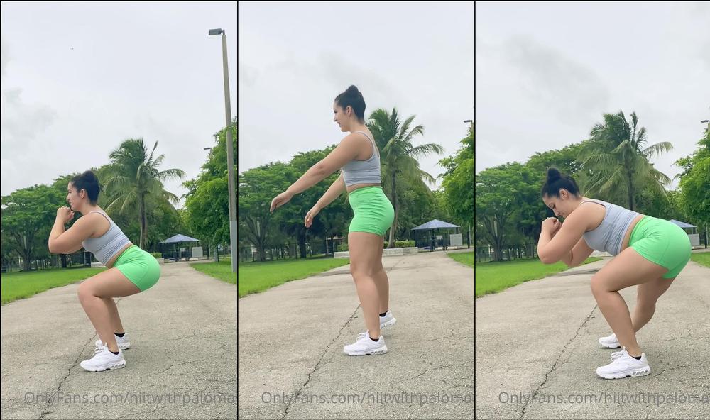 hiitwithpaloma 06 07 2021 2155475806 My leg day warm up â¹