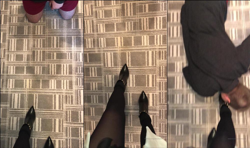 goddesskaylaxo 11 11 2019 84383013 Lucky bitch got the privilege of sending another tribute and kissing my boots. Actually, I