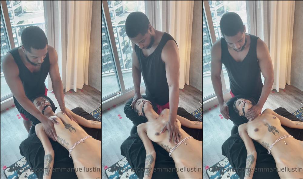 emmanuellustin 01 07 2021 2150536000 lilkimsprodigy loves having her toy gag her while gettin