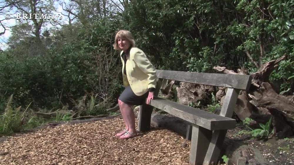 Britmilfs Flashing My Bottom Outdoors