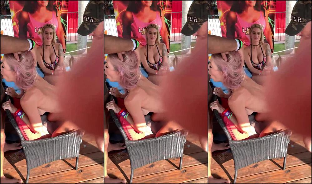 Creampie And Squirt From Threesome