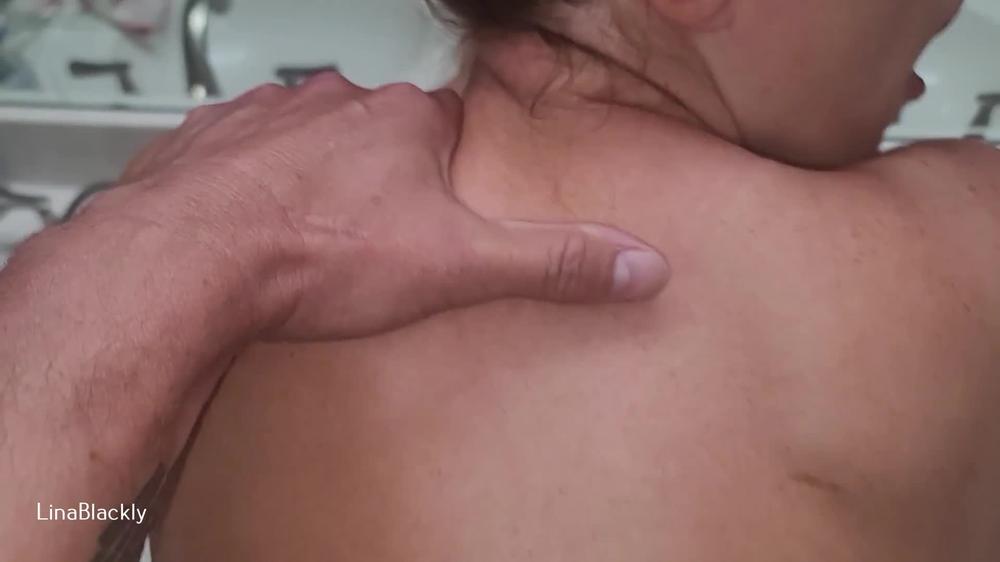 Linablackly - Mommy Fucks Pervert Son In Bathroom - Manyvids