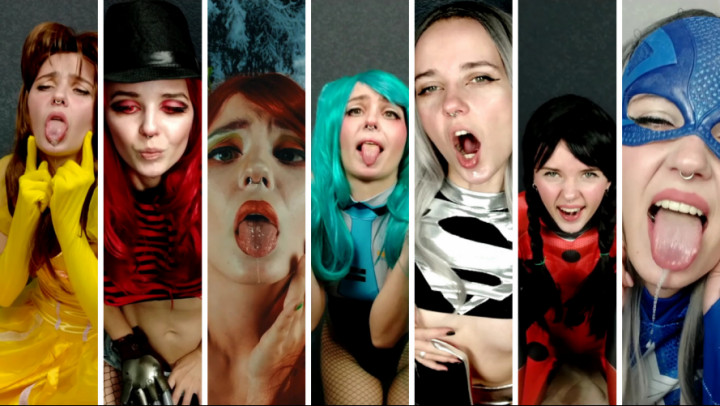AHEGAO FACE COSPLAY COMPILATION VOL.3 - Jan 31, 2022