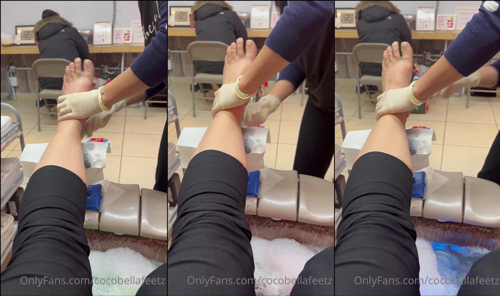 cocobellafeetz 02 01 2023 2731365081 Pedi in NY really be roughing them soles