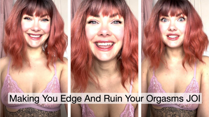 Making You Edge And Ruin Your Orgasms JOI - April 24, 2024