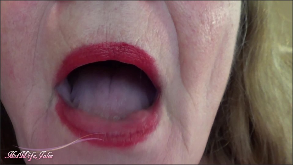 Hotwifejolee Open Mouth Tour Red Lips