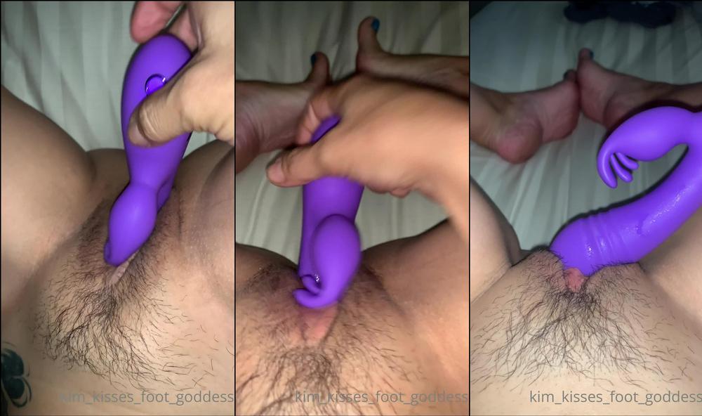 kimkissesfootgoddess vip 03 06 2021 2126090630 my new favorite toy again this time too