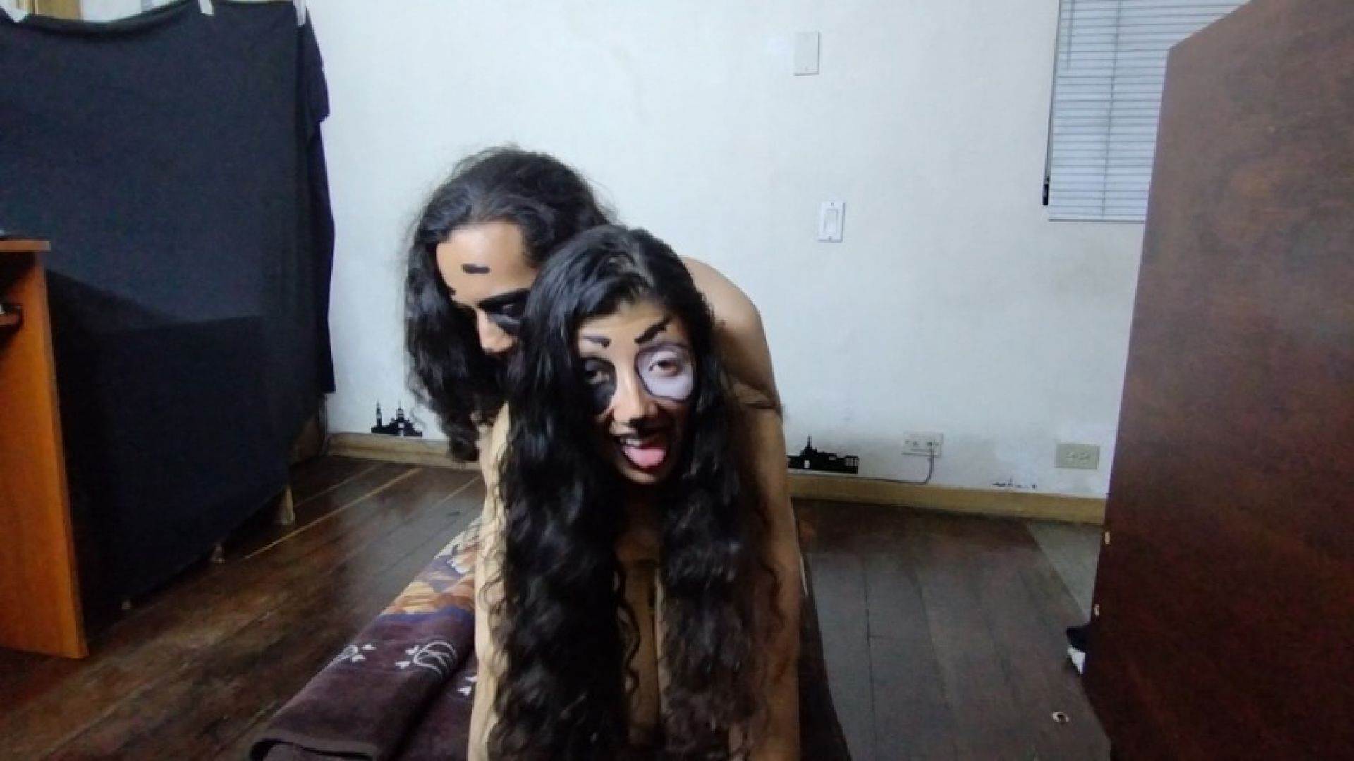WE ARE TWO CUTIES HORNY GIVING LOVE TO EACH OTHER