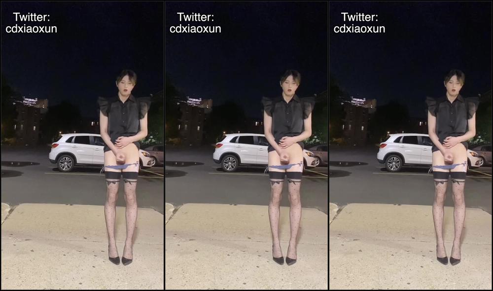 Suki Trans 8 Outdoor Cums Compilation