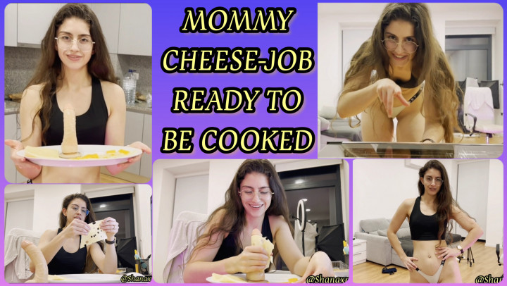 MOMMY CHEESE-JOB BEFORE TO BEFORE BEING COOKED CHEEDAR SWISS