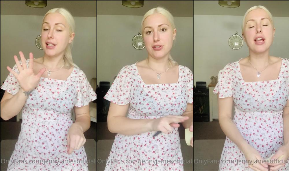 jennyjamesofficial 14 06 2020 427554677 Sunday Raffle Prize 1 5 minute custom video Prize 2 5 picture