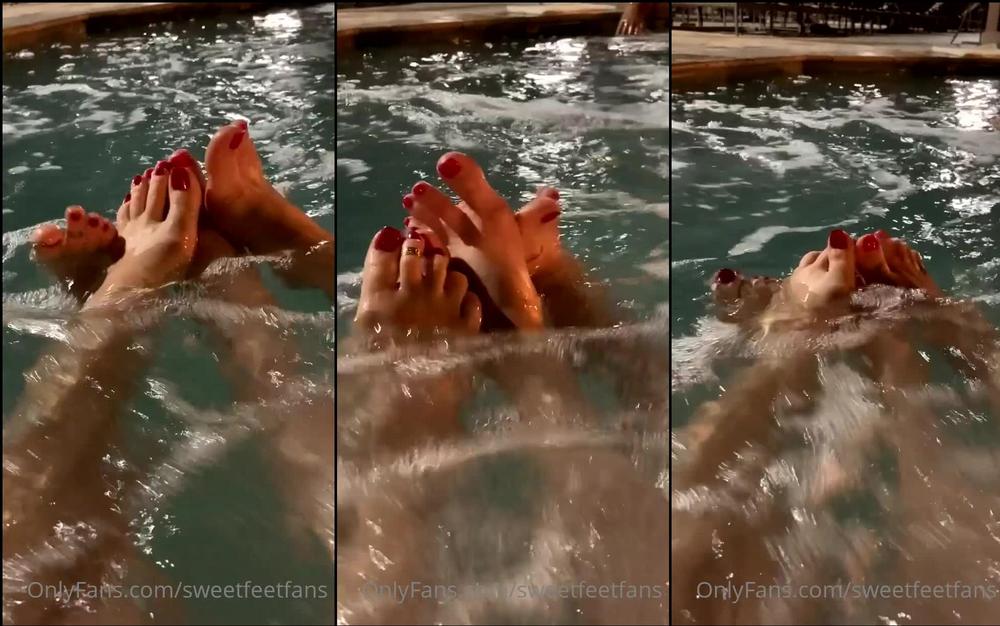 sweetfeetfans 10 06 2021 2132097742 Just getting weird in public and playing footsie with champagnesoles P.s. sheâs on the
