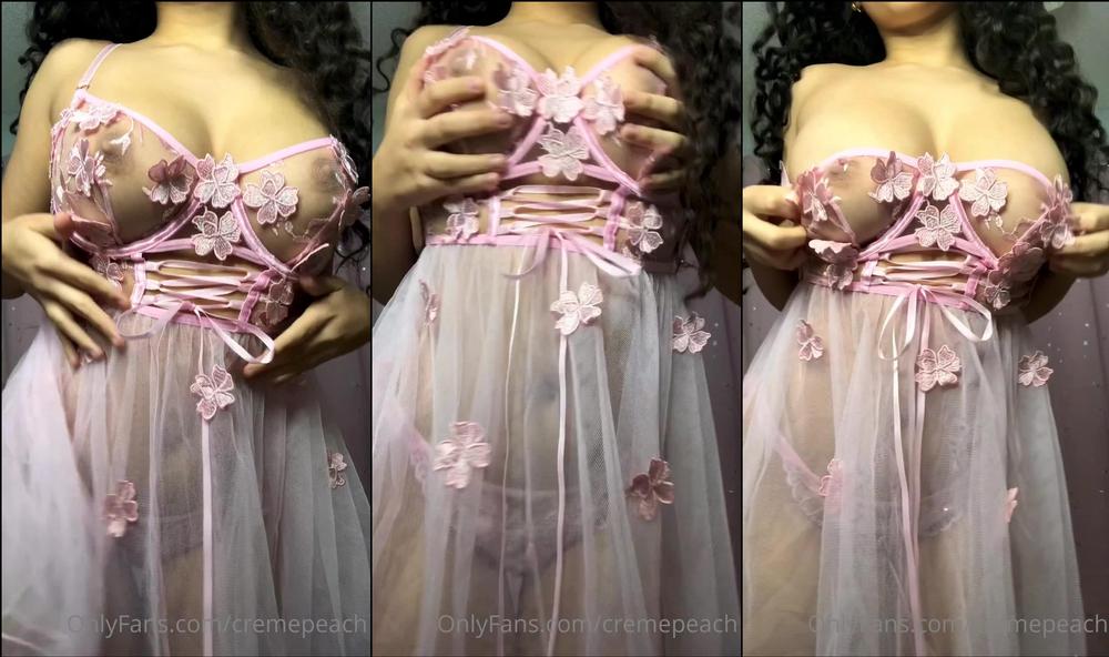 cremepeach 14 01 2022 2329615899 A cute little video for you like comment tip if you wanna see more videos on my page
