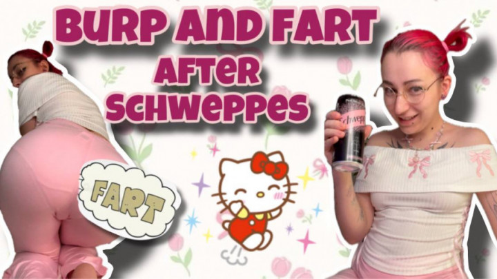 HOW LOUD WILL I BURP AND FART AFTER SCHWEPPES