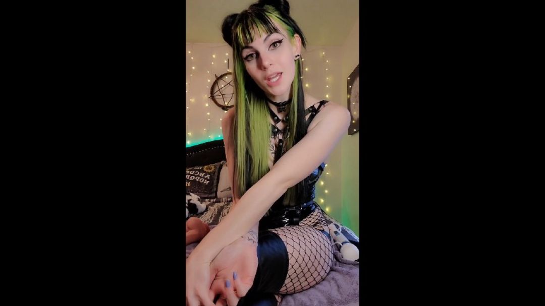 Goth Domme JOI and CEI session - February 05, 2025