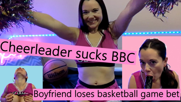 Cheerleader sucks BBC after bet is lost - March 27, 2023