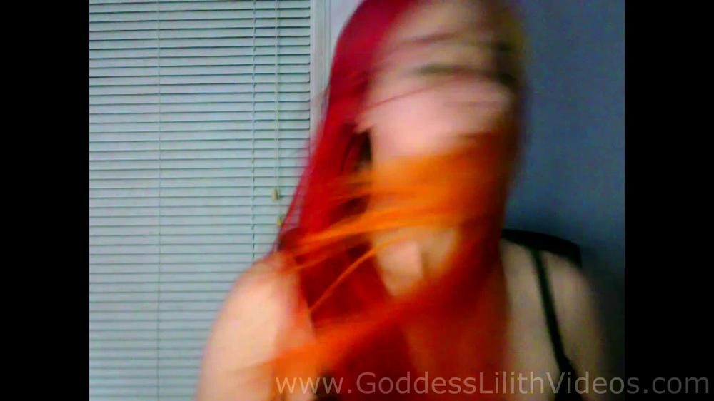 Goddess Lilith Long Hair Fetish Fiery Hair Worship Pov