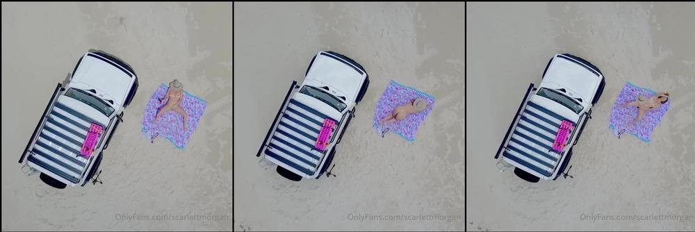 scarlettmorgan 02 01 2021 2000163087 Aussie babe caught masturbating on the beach from a drone . Imagine, youâre just flying