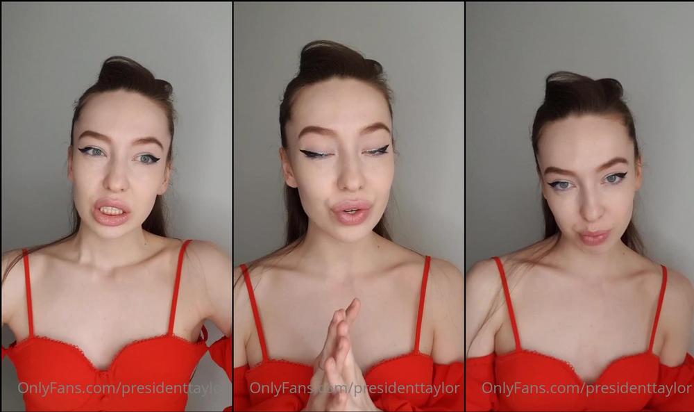 presidenttaylor 13 05 2020 315307563 Three musthave things which every cumbox slut must have