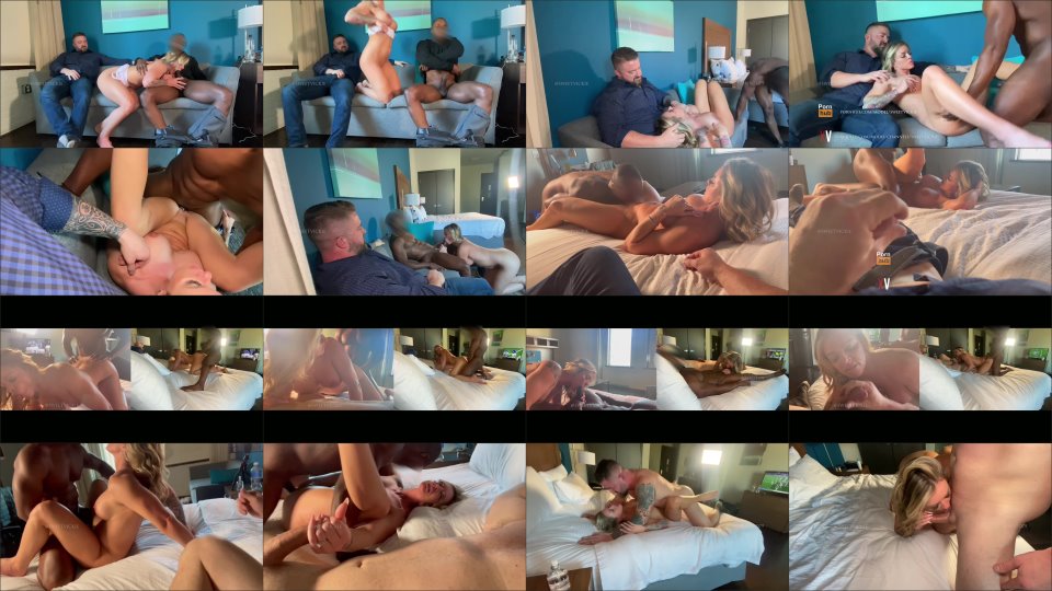 Sweetvickie Making Hubby Watch Me Take This Bbc