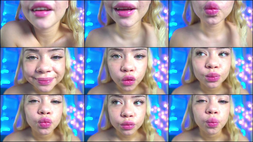 Lips Smacking Fetish Close-Up - March 14, 2023