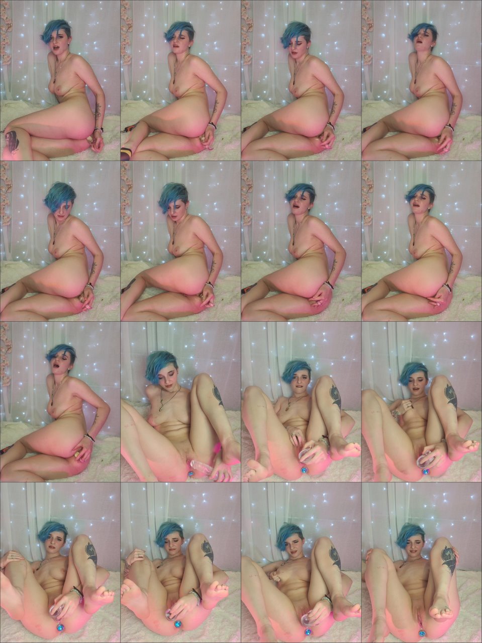 Remains0Ftheday Solo Egirl Glass Wand Anal