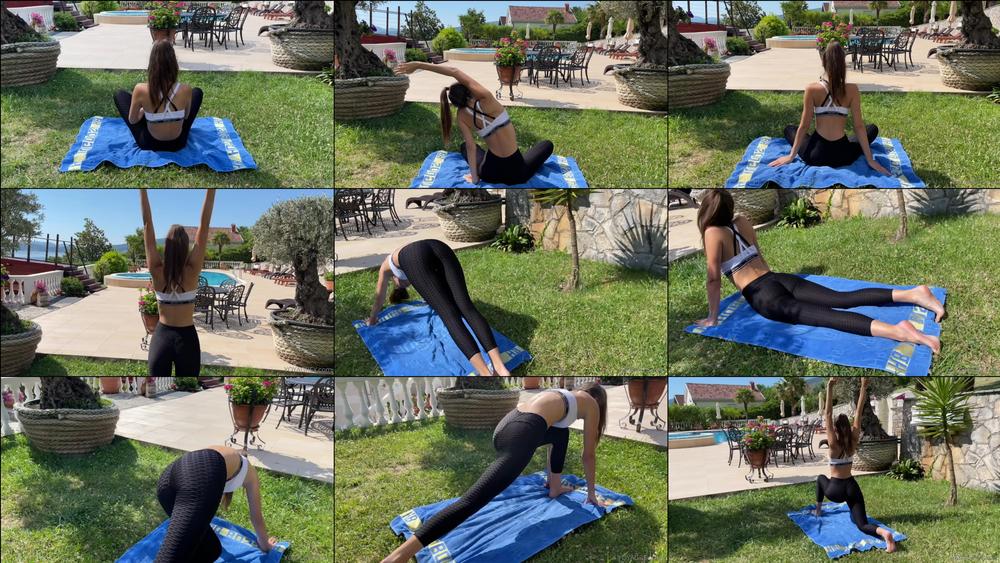 yoyagrey 02 06 2021 2125456211 Morning Yoga at my new summer home 