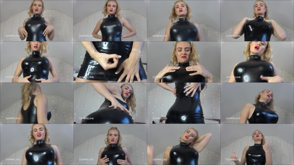 Dommelia Shiny Latex Joi Tax
