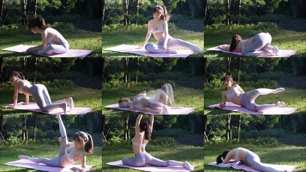 Free Yoga and stretching in nature