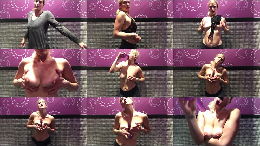 post workout Oiled Tit Fuck JOI
