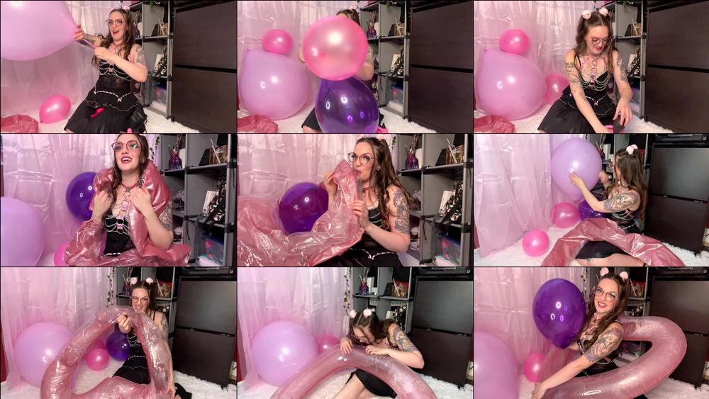 Slow blow inflatable ring + Balloons - November 19, 2022