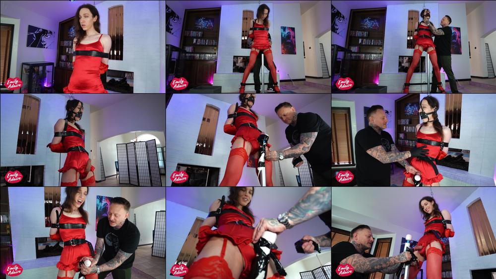 He did WHAT?! Belt bondage with cock ducttaped to vibrator - June 28, 2024