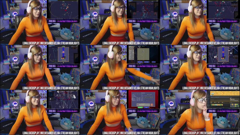 MV Live Gaming - Velma Cosplay + Gaming